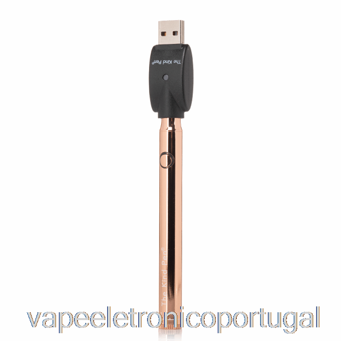 Vape Eletrônico The Kind Pen Twist Vv 510 Bateria Rose Gold